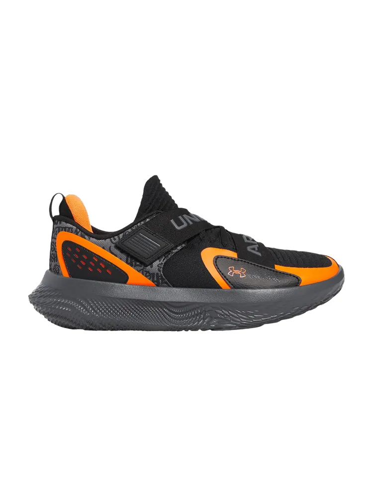 Кроссовки Under Armour Flow FUTR X 4 'UAA - Black Blaze Orange' — изображение 1 из 1, черный//оранжевый