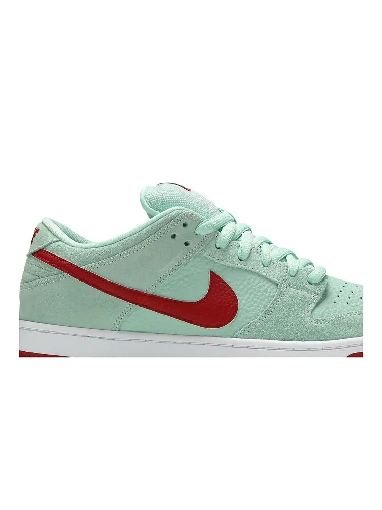 Кроссовки Nike Dunk Low Pro SB 'Mint Red' — изображение 2 из 4, зеленый