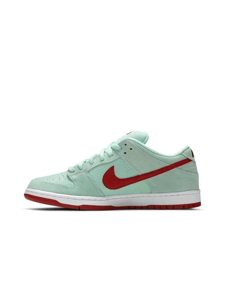 Кроссовки Nike Dunk Low Pro SB 'Mint Red' — изображение 3 из 4, зеленый