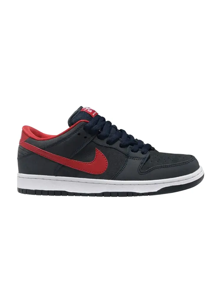 Кроссовки Nike Dunk Low Pro SB 'Dark Obsidian Gym Red'