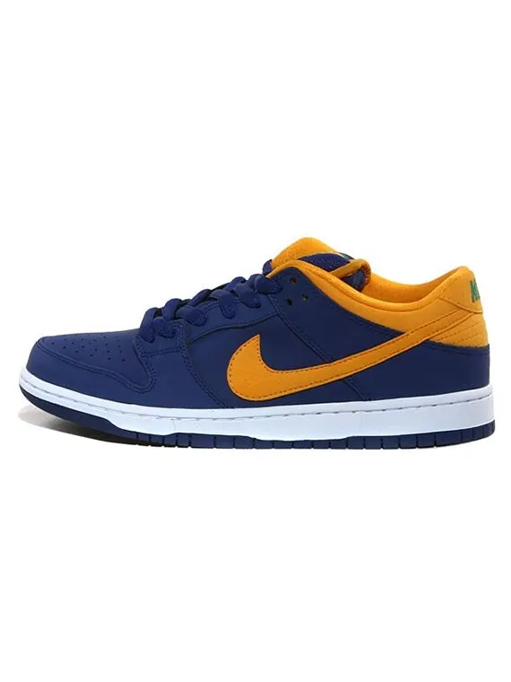 Кроссовки Nike Dunk Low Pro SB 'Royal Blue Midas Gold' — изображение 2 из 4, синий