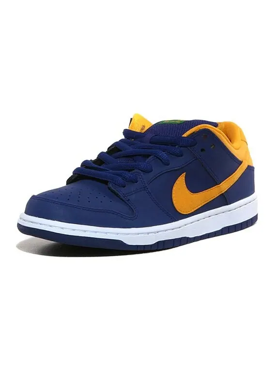 Кроссовки Nike Dunk Low Pro SB 'Royal Blue Midas Gold' — изображение 3 из 4, синий