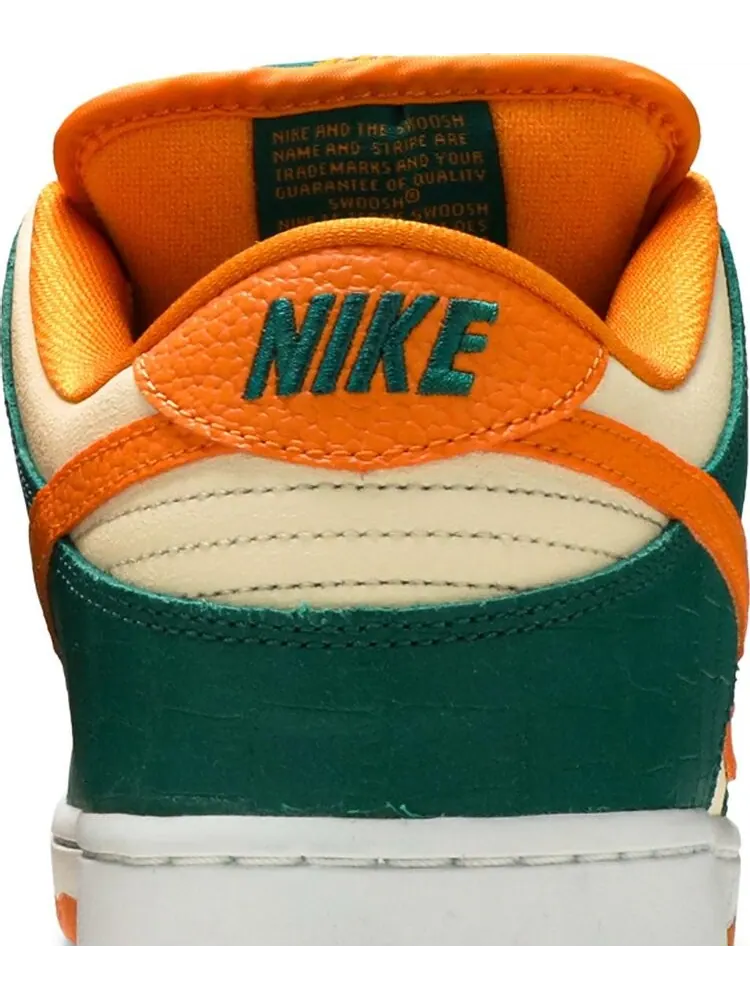 Кроссовки Nike Dunk Low Pro SB 'Legion Pine' — изображение 7 из 8, зеленый