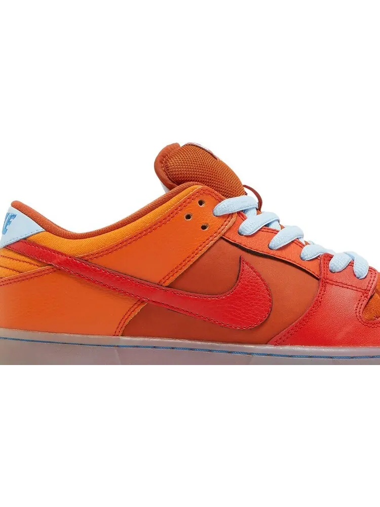 Кроссовки Nike Dunk Low Pro SB 'Fire & Ice' — изображение 2 из 8, оранжевый