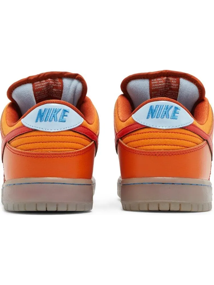 Кроссовки Nike Dunk Low Pro SB 'Fire & Ice' — изображение 6 из 8, оранжевый