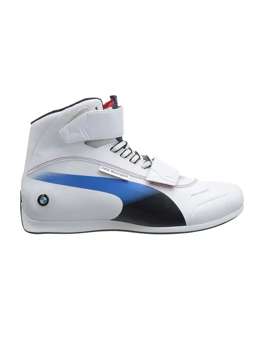 Кроссовки BMW Motorsport x evoSpeed Mid Puma — изображение 1 из 1, белый/синий/синий