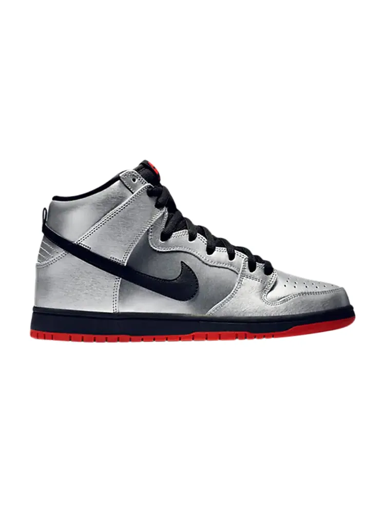 Кроссовки Nike Dunk High Pro SB 'Steel Reserve' — изображение 1 из 1, серебряный