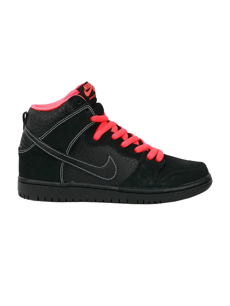 Кроссовки Nike Dunk High Pro SB 'Black Atomic Red' — изображение 1 из 1, черный