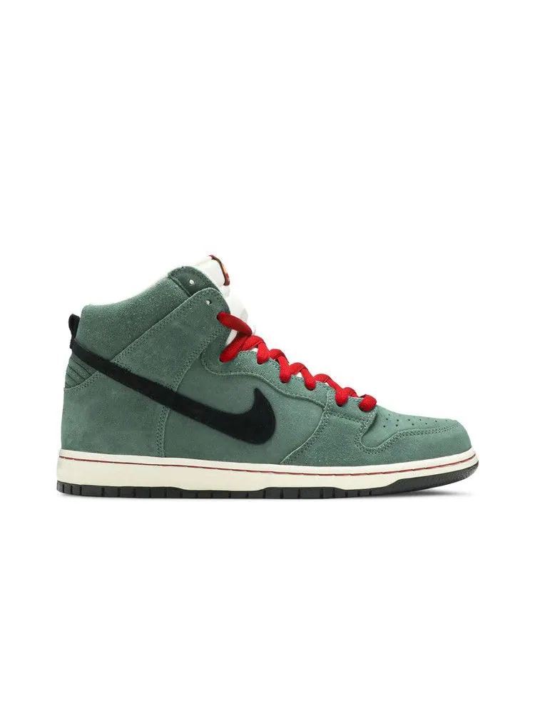 Кроссовки Nike Dunk High Pro SB, Heineken — изображение 1 из 8, зеленый