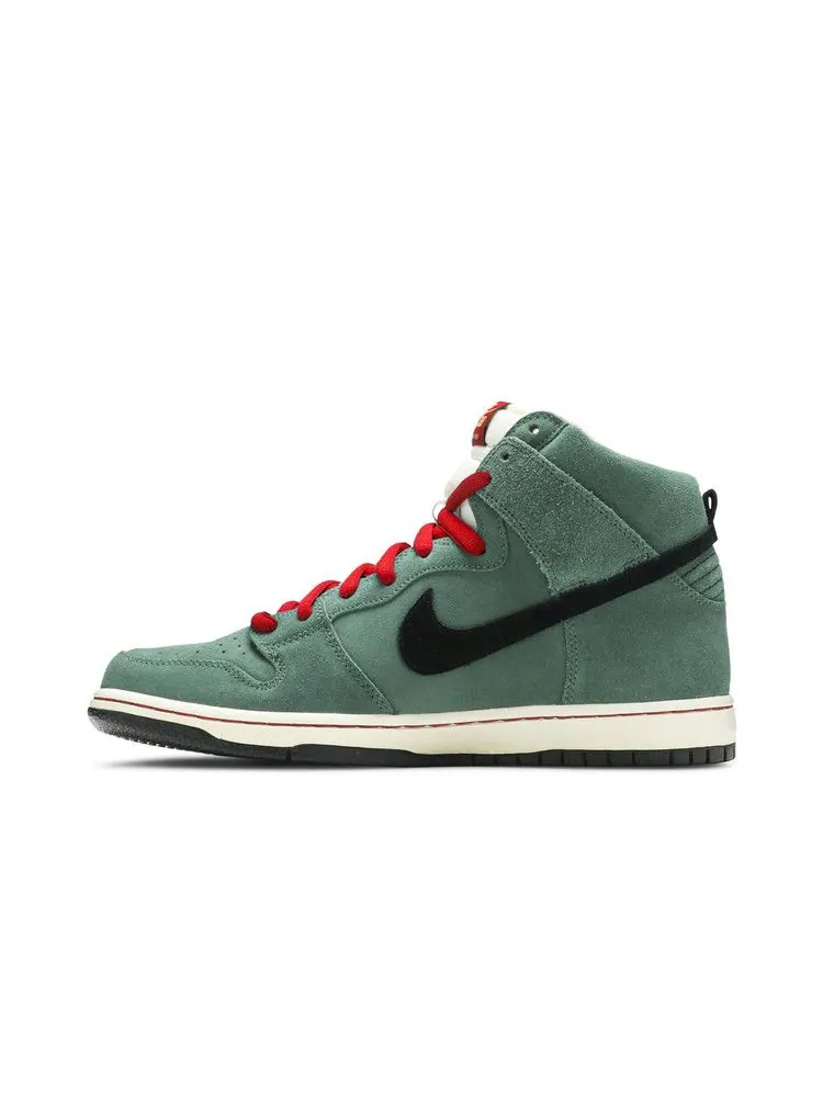 Кроссовки Nike Dunk High Pro SB, Heineken — изображение 3 из 8, зеленый
