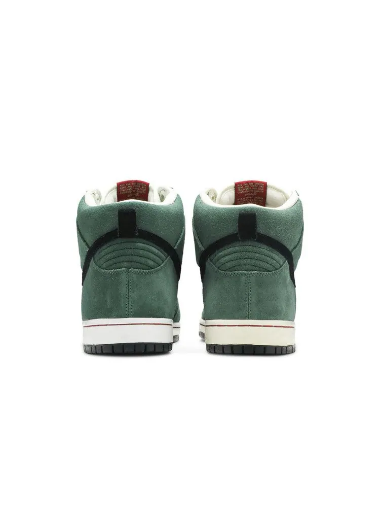 Кроссовки Nike Dunk High Pro SB, Heineken — изображение 6 из 8, зеленый