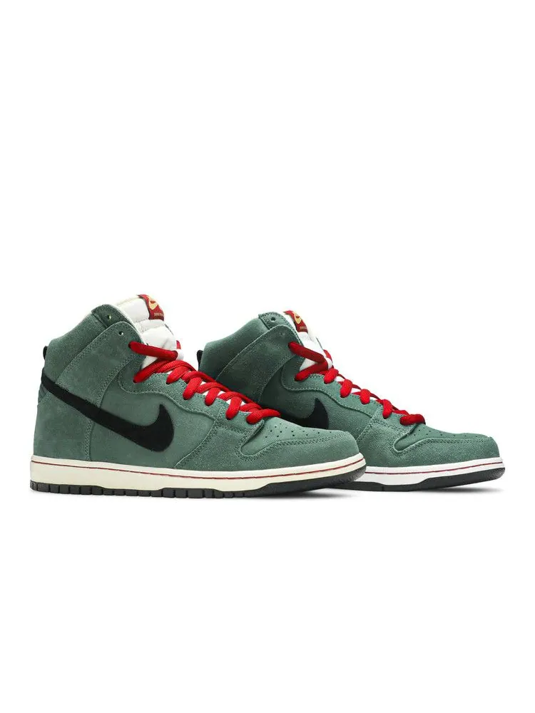 Кроссовки Nike Dunk High Pro SB, Heineken — изображение 8 из 8, зеленый
