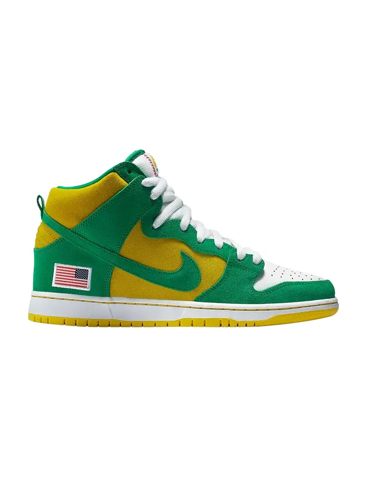 Кроссовки Nike Dunk High Pro SB 'Oakland' Unheardof Special Box — изображение 1 из 1, зеленый