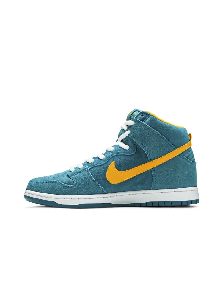 Кроссовки Nike Dunk High Pro SB 'Tropical Teal' — изображение 3 из 4, бирюзовый