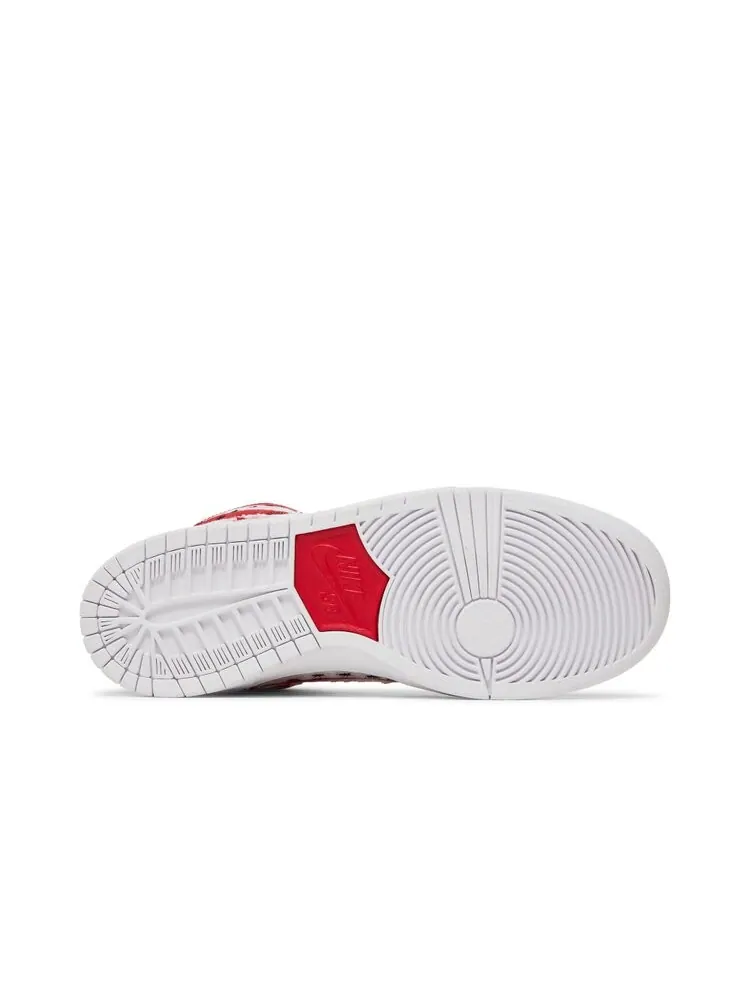 Кроссовки Nike Dunk High Pro SB 'Picnic' — изображение 4 из 4, белый