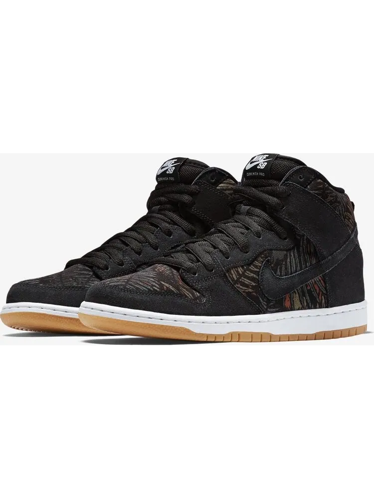 Кроссовки Nike Dunk High Pro SB 'Rainforest' — изображение 7 из 8, черный
