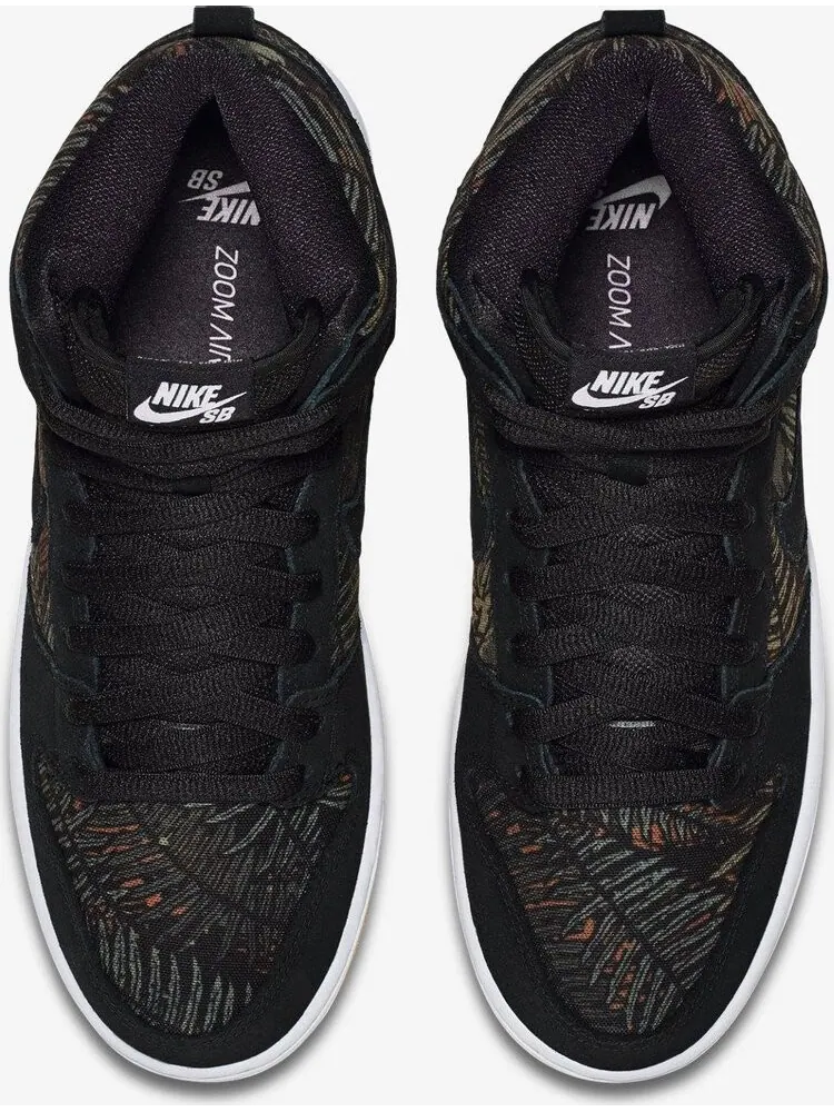 Кроссовки Nike Dunk High Pro SB 'Rainforest' — изображение 8 из 8, черный