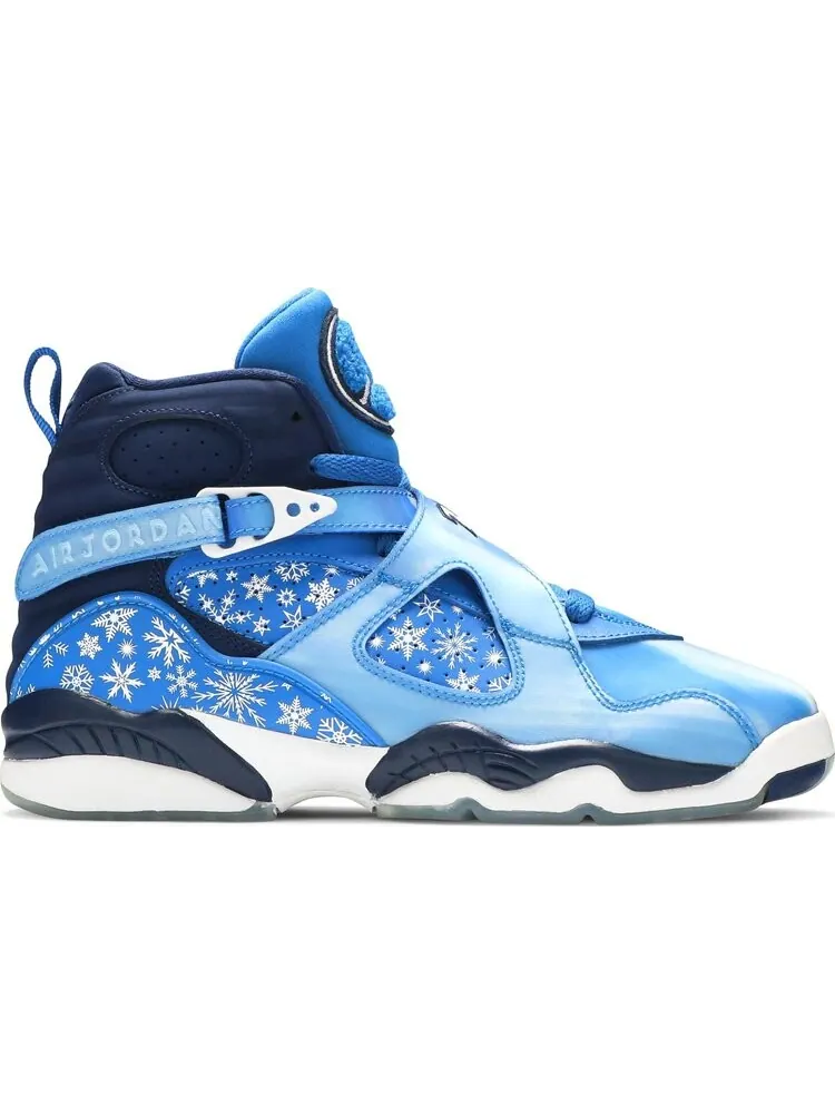 Кроссовки Air Jordan 8 Retro GS Snowflake — изображение 1 из 8, синий