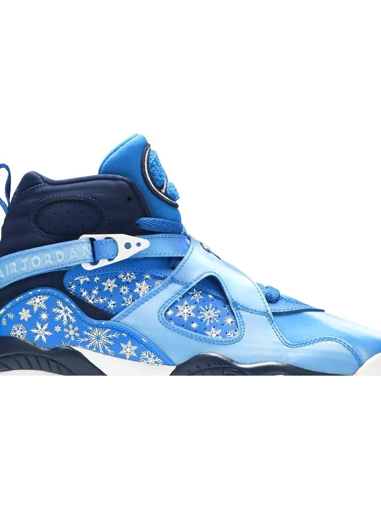 Кроссовки Air Jordan 8 Retro GS Snowflake — изображение 2 из 8, синий
