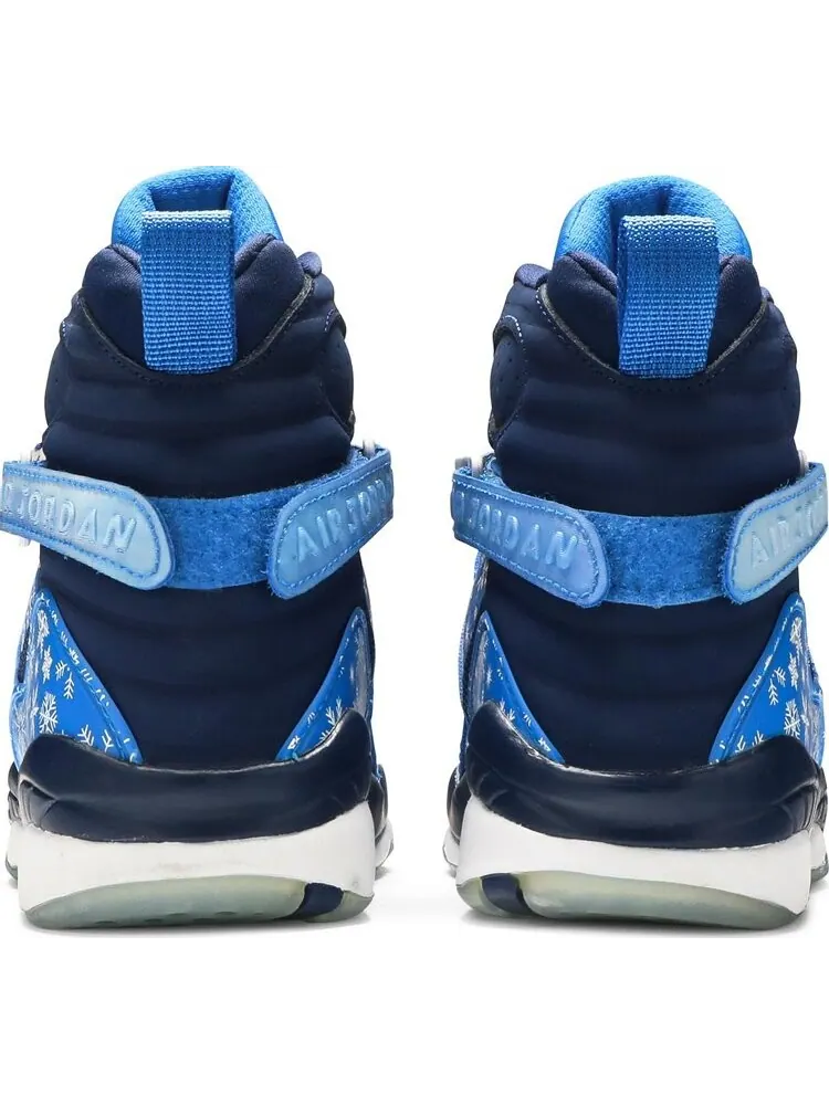 Кроссовки Air Jordan 8 Retro GS Snowflake — изображение 6 из 8, синий
