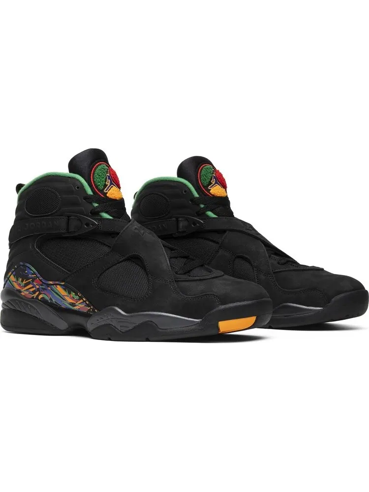 Кроссовки Air Jordan 8 Retro Tinker - Air Raid — изображение 8 из 8, черный