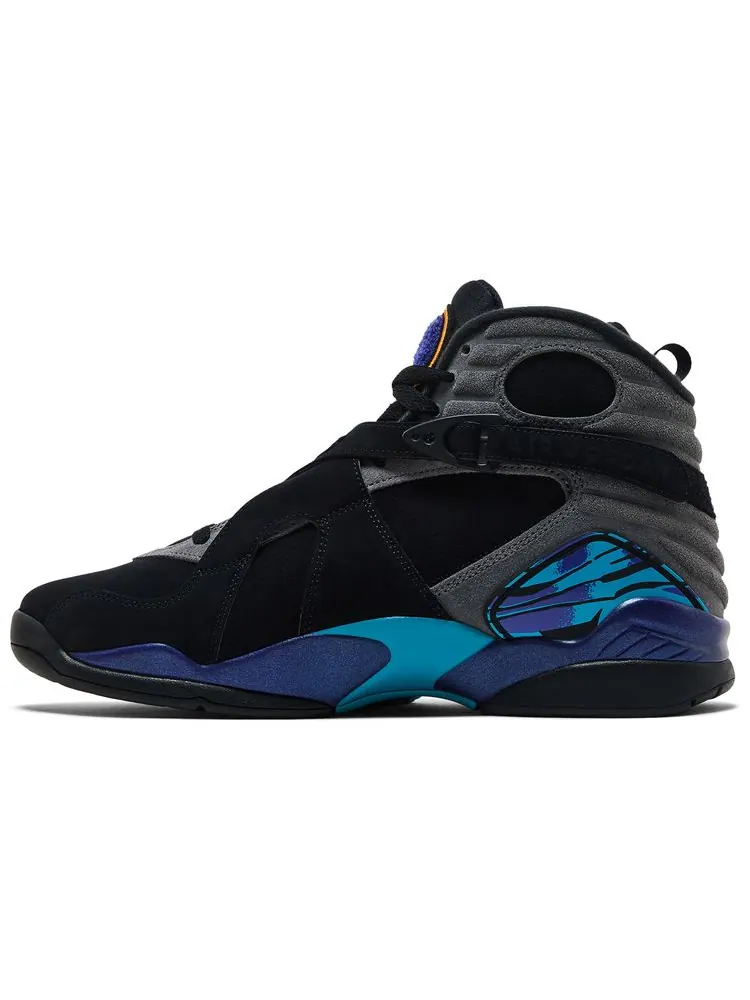 Кроссовки Air Jordan 8 Retro 'Aqua' 2025 — изображение 3 из 8, черный