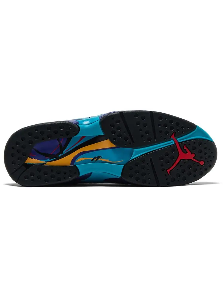 Кроссовки Air Jordan 8 Retro 'Aqua' 2025 — изображение 4 из 8, черный