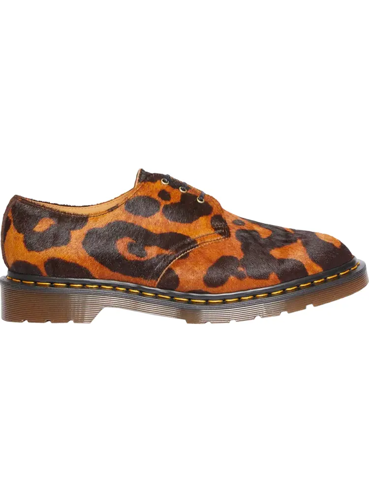 Кроссовки Dr. Martens 1461 Made in England 'Hair On - Ocelot' — изображение 1 из 1, коричневый