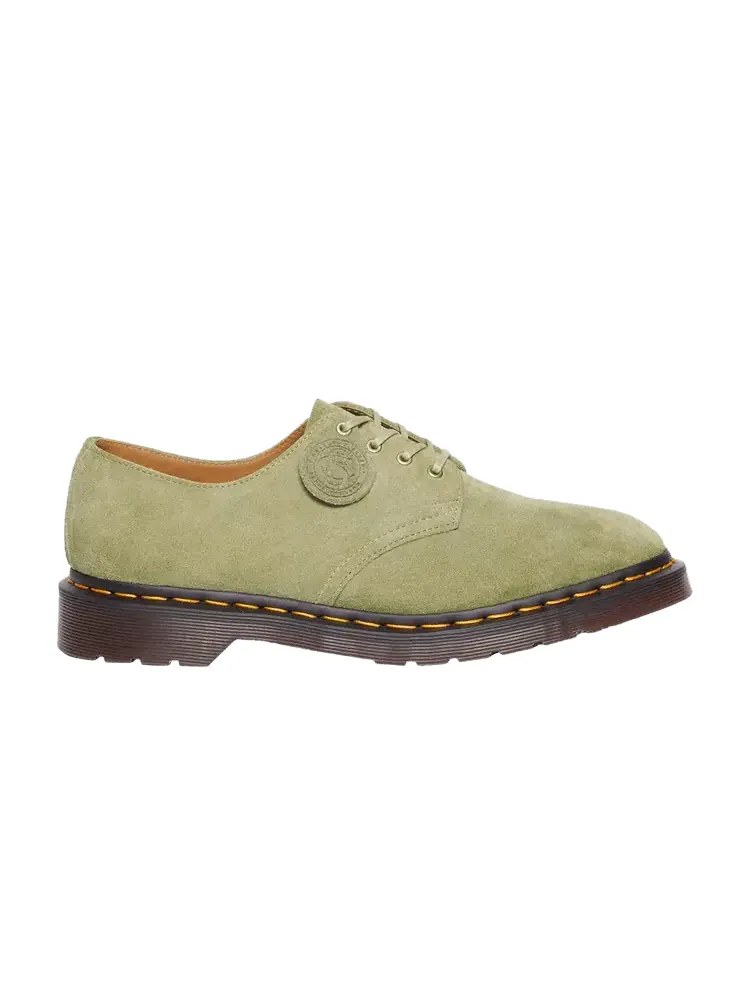 Кроссовки Dr. Martens Smiths Pale Olive, замшевые — изображение 1 из 1, зеленый