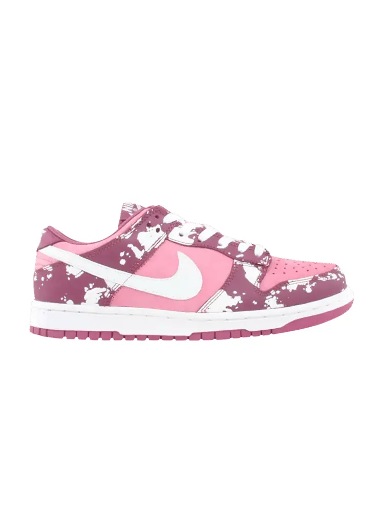 Кроссовки Nike WS Dunk Premium, Splatter — изображение 1 из 1, розовый