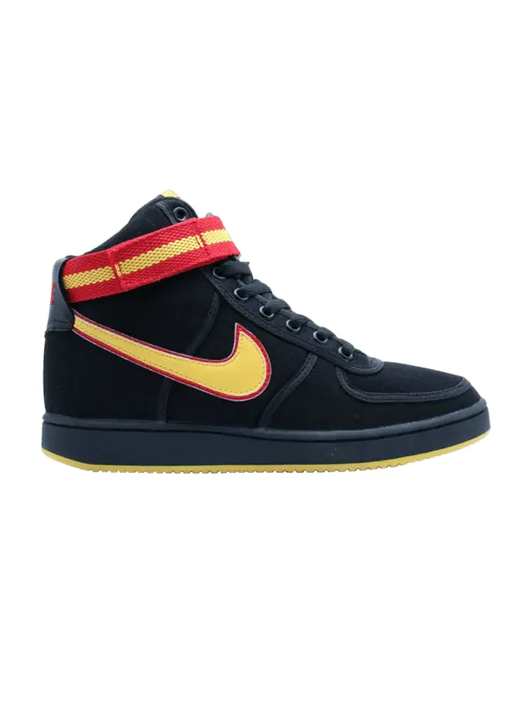 Кроссовки Nike Vandal Hi Canvas — изображение 1 из 1, черный/желтый-красный