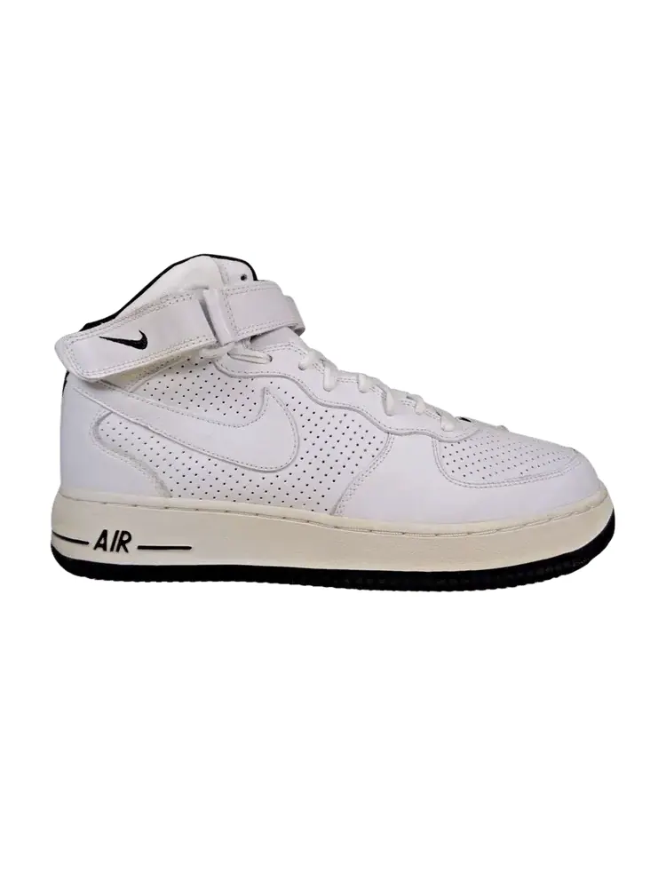 Кроссовки Nike Air Force 1 Mid 'Drum Island' — изображение 1 из 1, белый/белый-черный