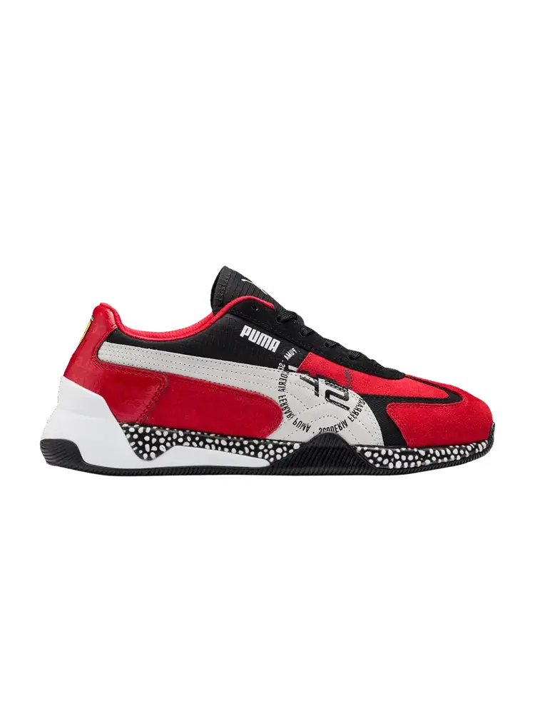 Кроссовки Puma Scuderia Ferrari x Speed Hybrid Rosso Corsa White Black — изображение 1 из 1, белый черный