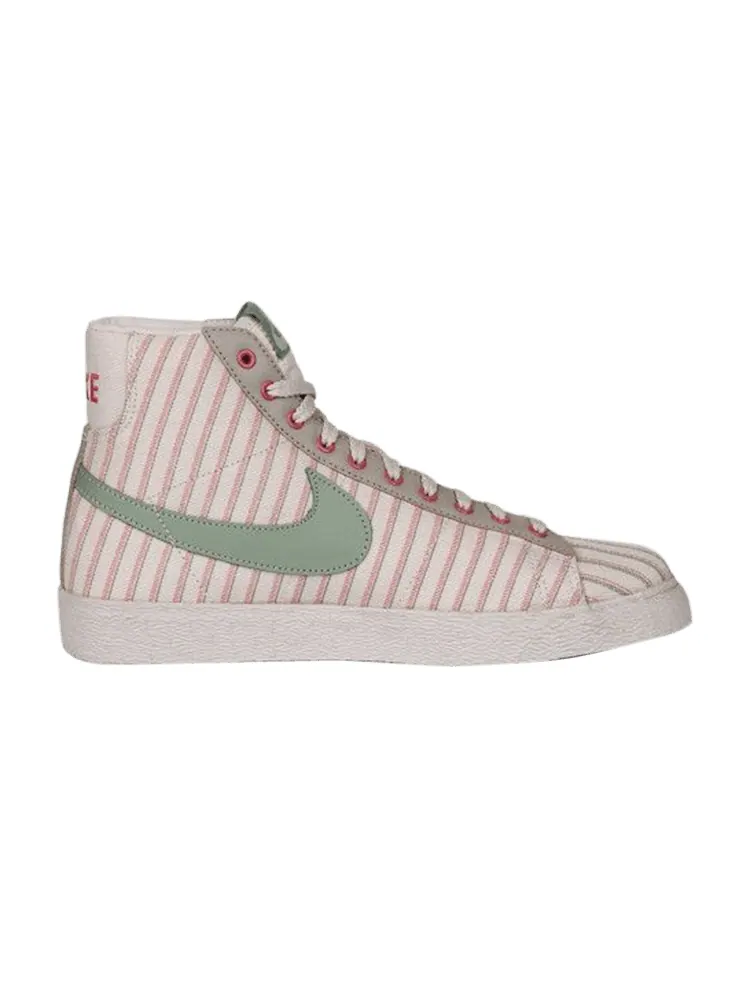 Кроссовки Nike W'S Blazer Mid — изображение 1 из 1, светлый/зеленый