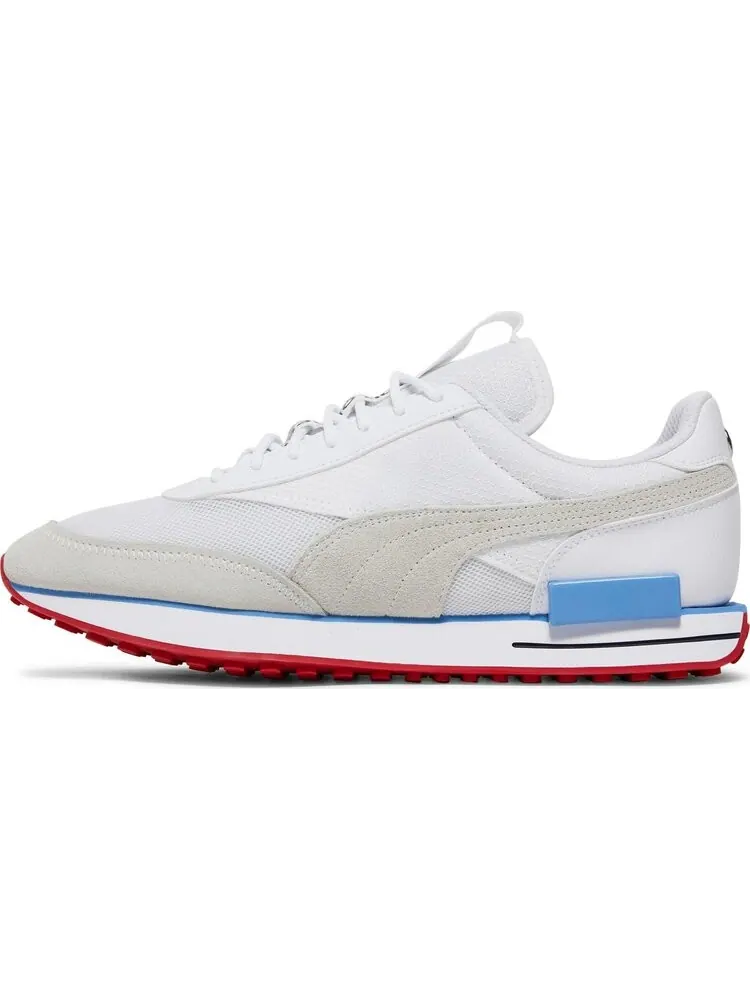 Кроссовки Puma BMW Motorsport x Future Rider White Black — изображение 3 из 8, белый