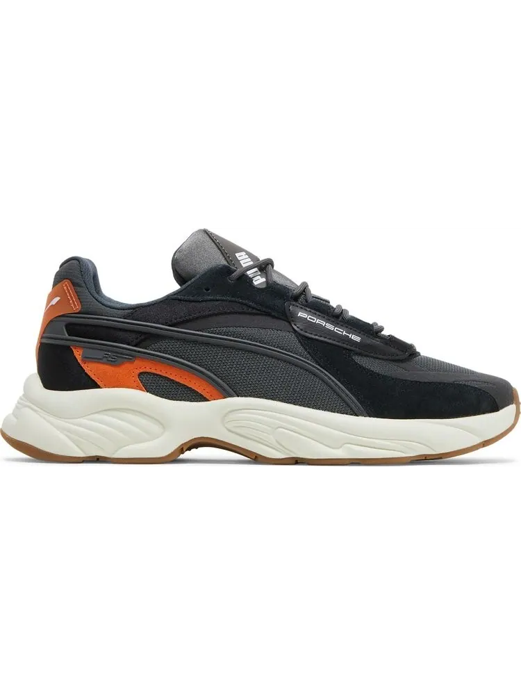 Кроссовки Puma Porsche Legacy x RS-Connect Asphalt Carrot — изображение 1 из 8, черный