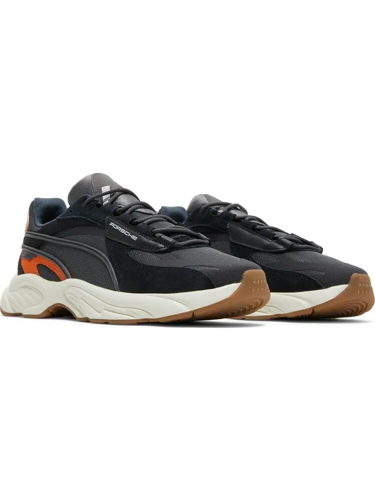 Кроссовки Puma Porsche Legacy x RS-Connect Asphalt Carrot — изображение 8 из 8, черный