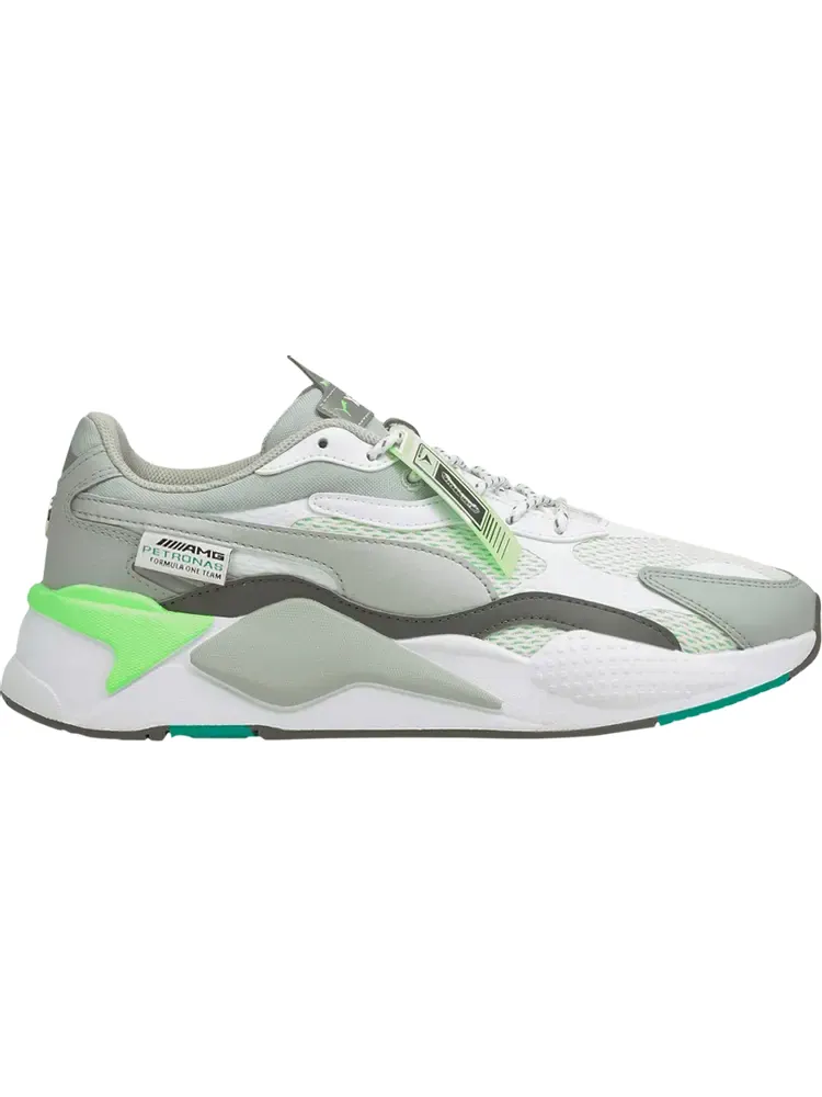 Кроссовки Puma Mercedes-AMG Petronas F1 x RS-X3 White Silver — изображение 1 из 1, белый