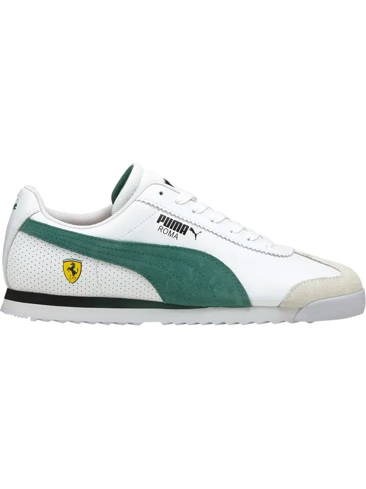 Кроссовки Puma Scuderia Ferrari x Roma White Green — изображение 1 из 1, белый