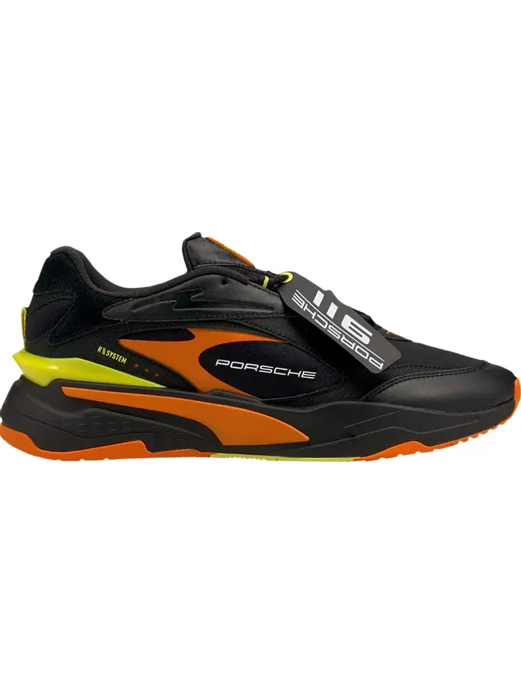 Кроссовки Puma Porsche Legacy x RS-Fast Black Carrot — изображение 1 из 1, черный