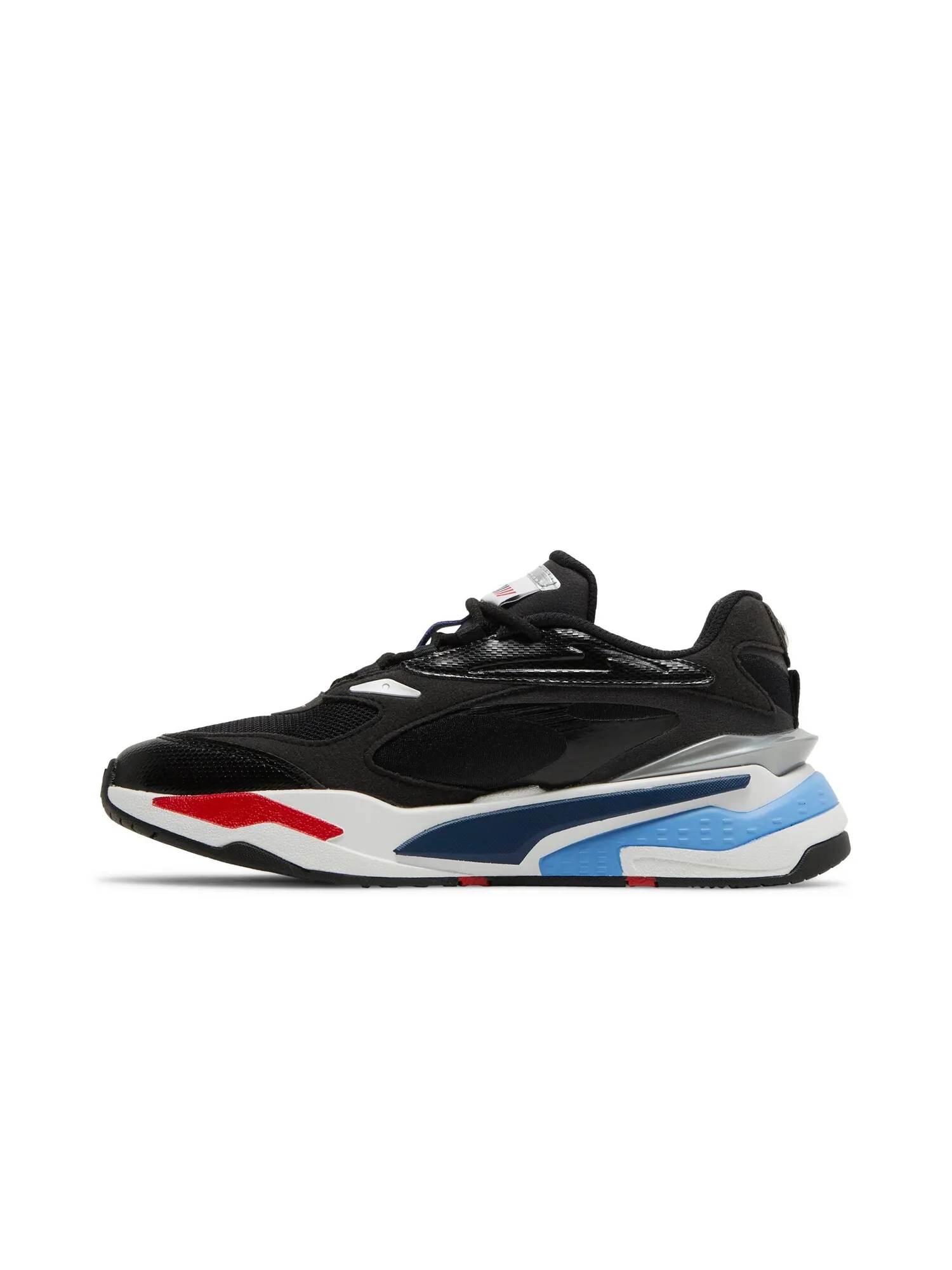 Кроссовки BMW Motorsport x RS-Fast Jr Puma — изображение 3 из 8, черный//красный