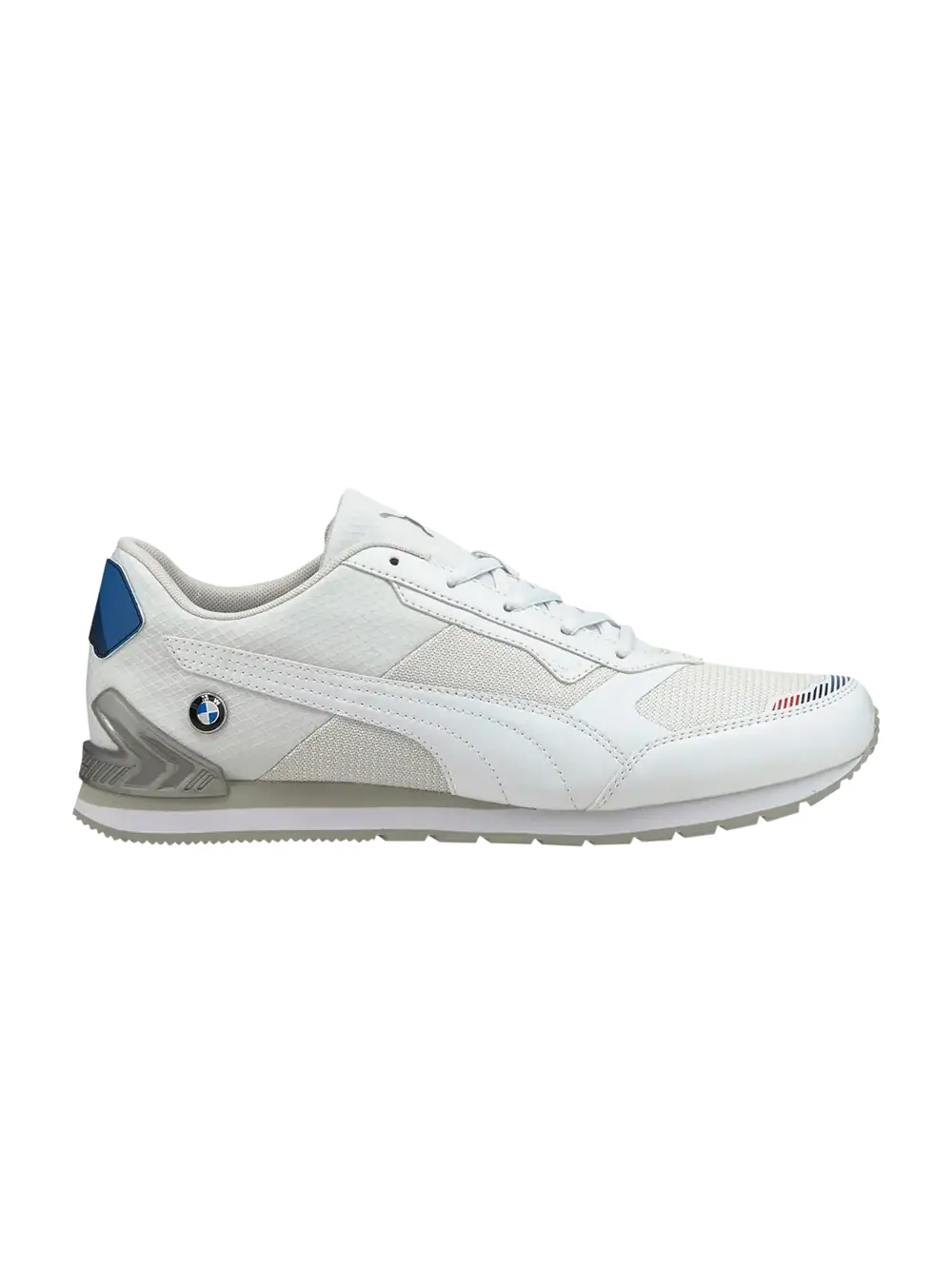 Кроссовки BMW MMS x Track Racer Puma — изображение 1 из 1, белый/серебристый
