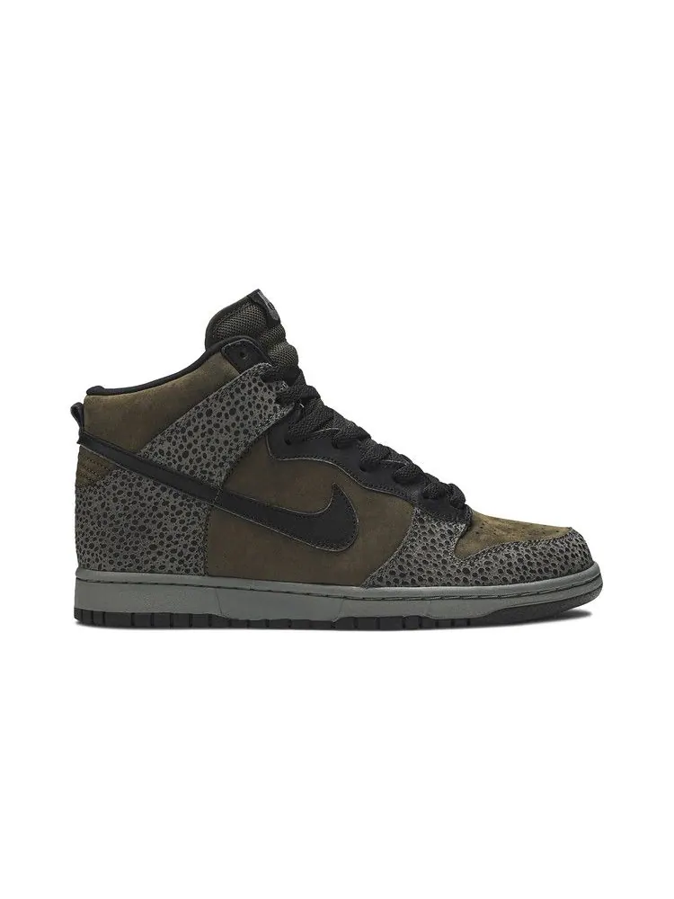 Кроссовки Nike Dunk High Premium — изображение 1 из 8, бежевый