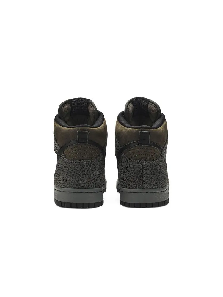 Кроссовки Nike Dunk High Premium — изображение 6 из 8, бежевый