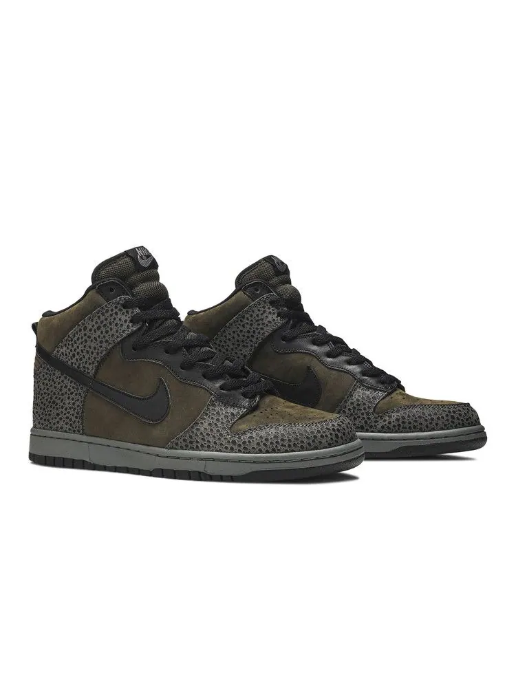 Кроссовки Nike Dunk High Premium — изображение 8 из 8, бежевый