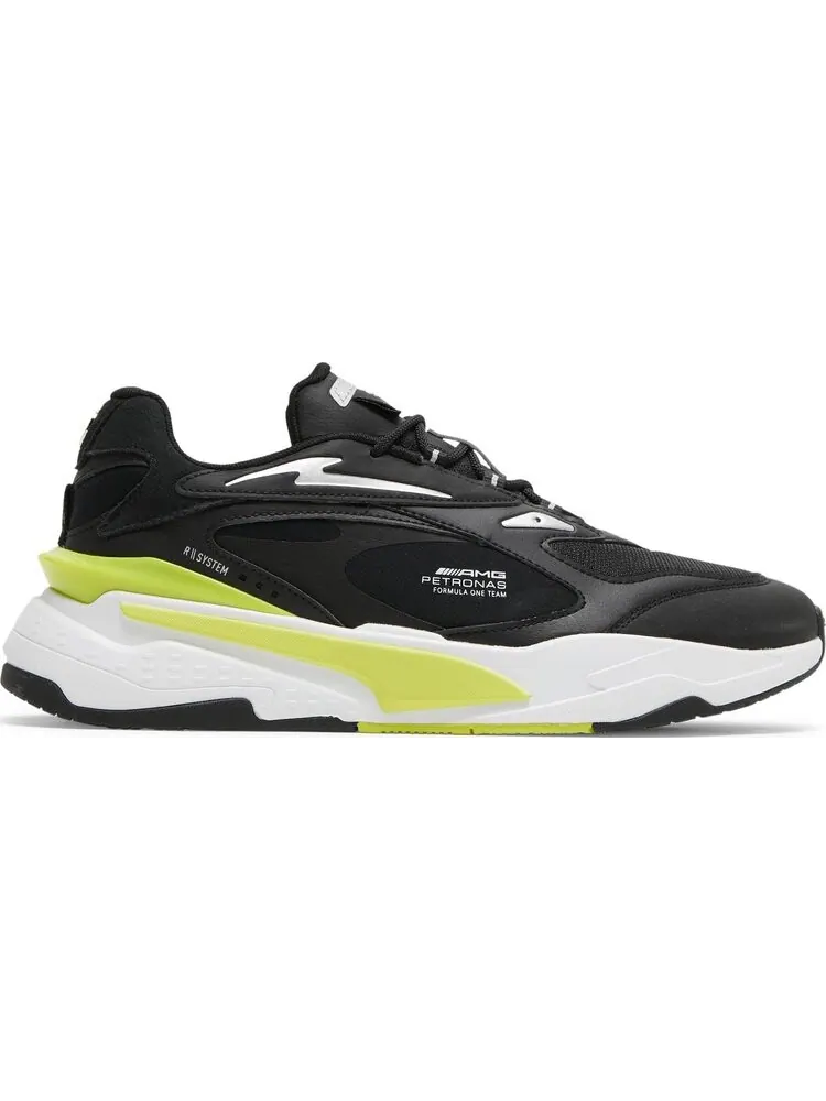 Кроссовки Puma Mercedes F1 x RS Fast Motorsport Black Energy Yellow — изображение 1 из 9, черный