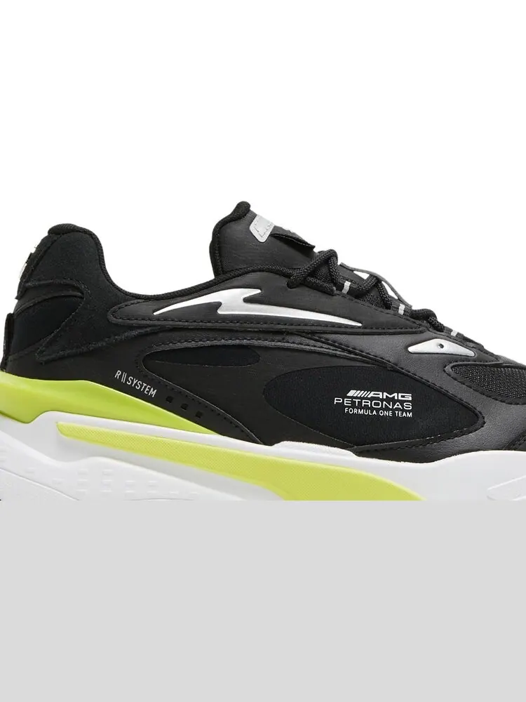 Кроссовки Puma Mercedes F1 x RS Fast Motorsport Black Energy Yellow — изображение 2 из 9, черный