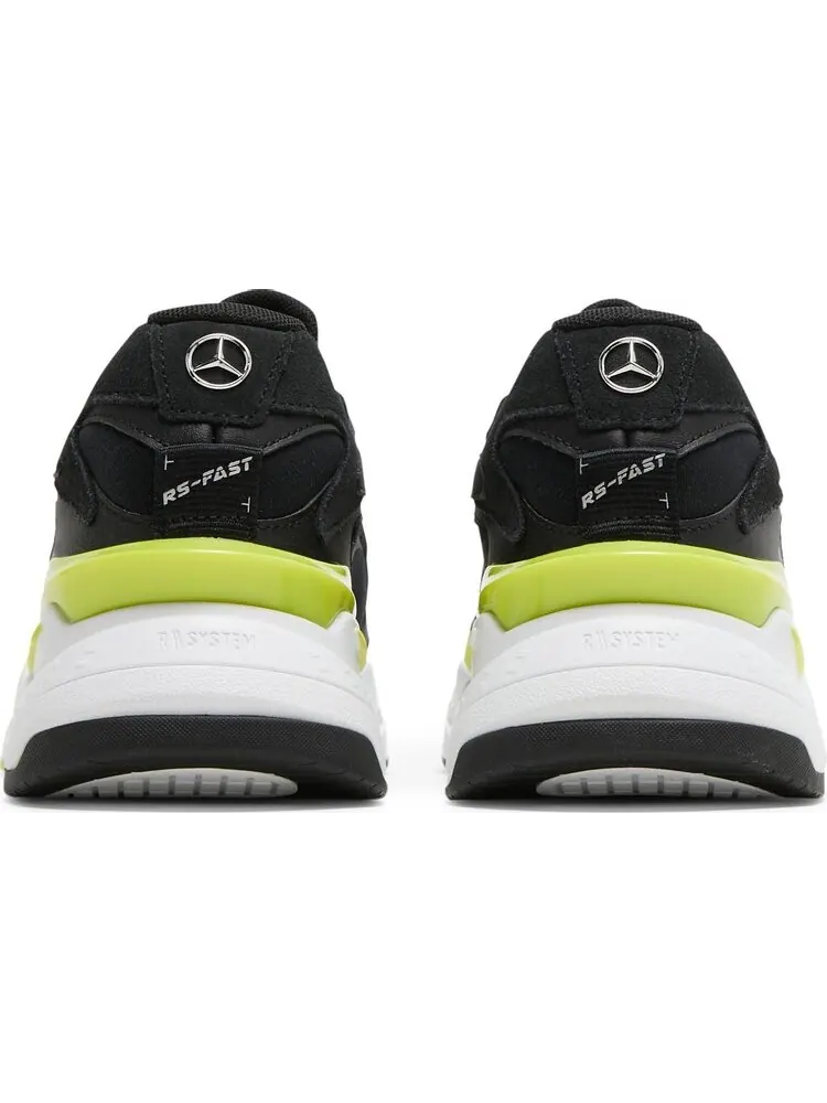 Кроссовки Puma Mercedes F1 x RS Fast Motorsport Black Energy Yellow — изображение 6 из 9, черный