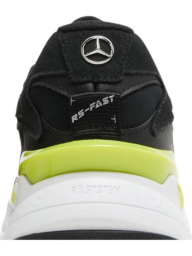 Кроссовки Puma Mercedes F1 x RS Fast Motorsport Black Energy Yellow — изображение 7 из 9, черный
