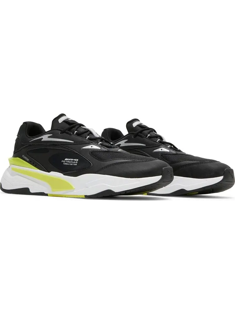 Кроссовки Puma Mercedes F1 x RS Fast Motorsport Black Energy Yellow — изображение 8 из 9, черный
